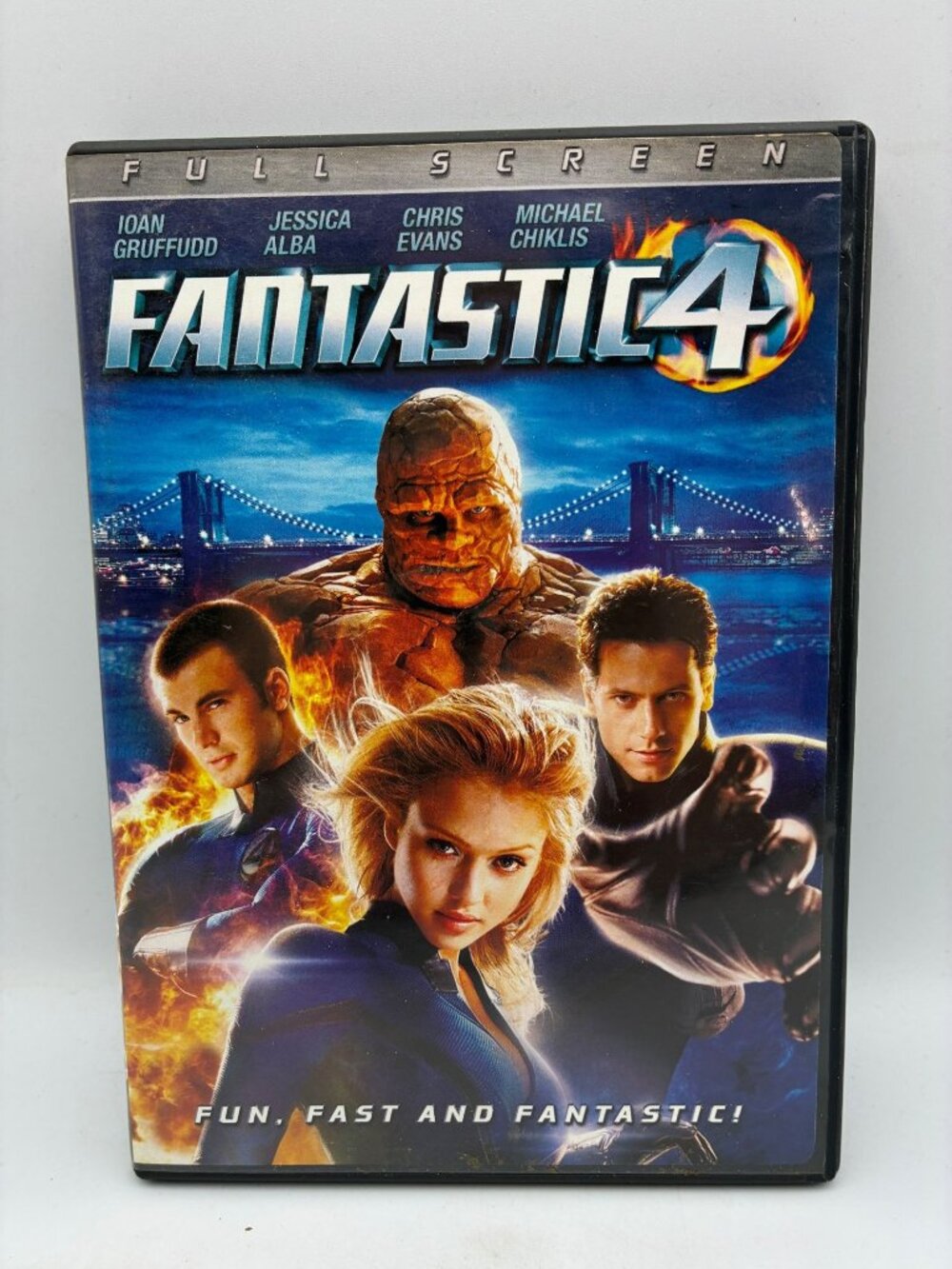 Fantastic Four Full Screen PG 13 Ioan Gruffudd Jessica Alba Chris Evans Fox DVD